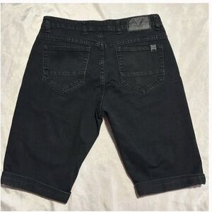 VERSACE V 19-69 Black Denim Jean Shorts 30